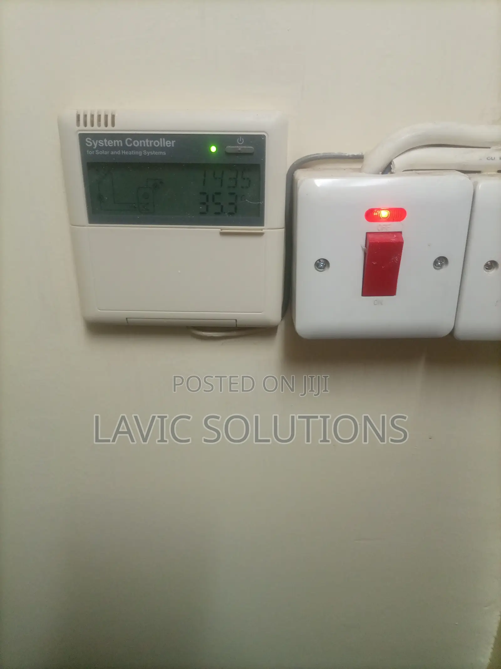 Smart Solar Water Heater Controller
