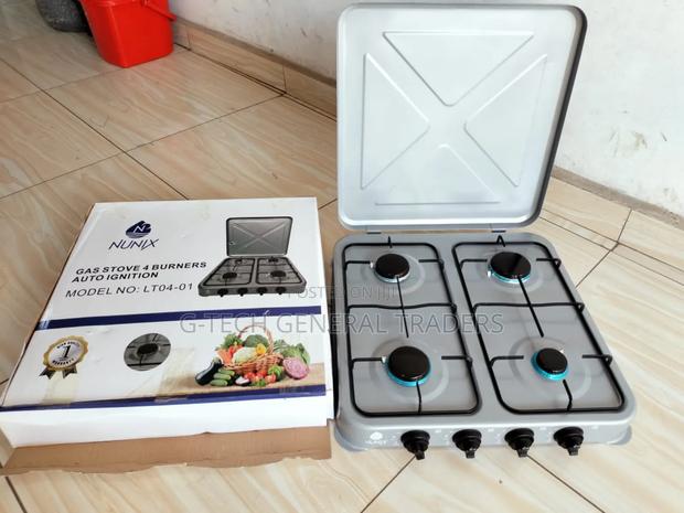 Nunix 4burner Table Top Auto Ignition Gas Stove Lt04-1