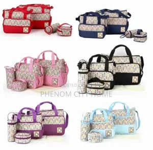 5 in 1 Diaper Bag Available