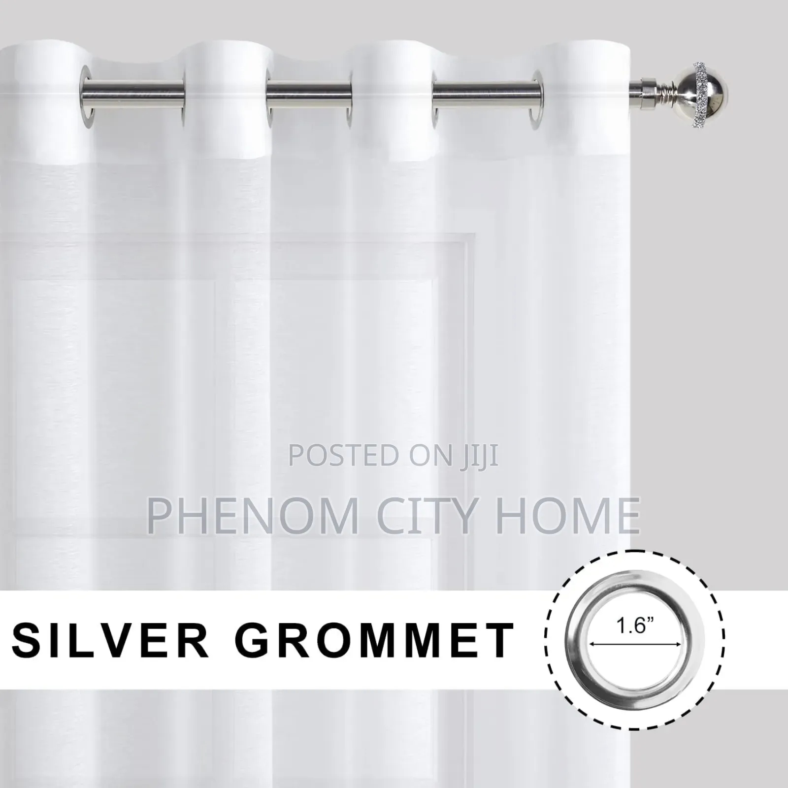 Ready Made White Sheers Available
