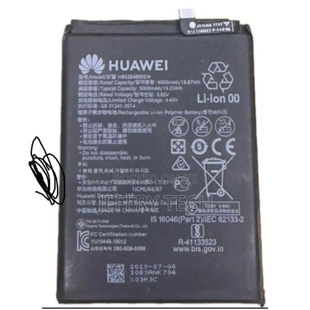 Replacement Battery for Huawei Y8p 2020 - thumbnail 3