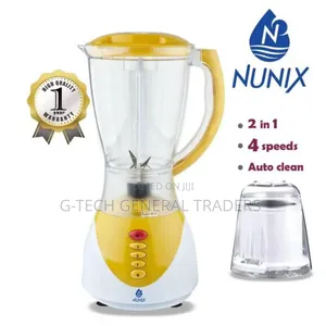 Nunix 2in1 4 Speed Powerful Blender Ak301
