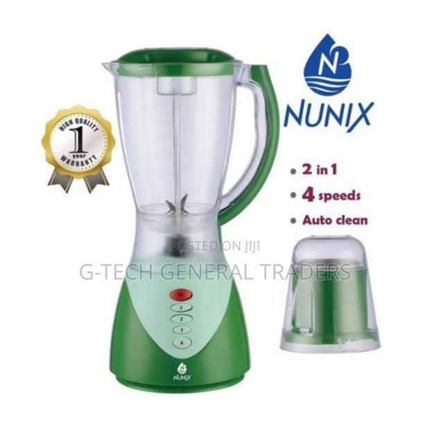 Nunix 2in1 4 Speed Powerful Blender Ak301 - thumbnail 2