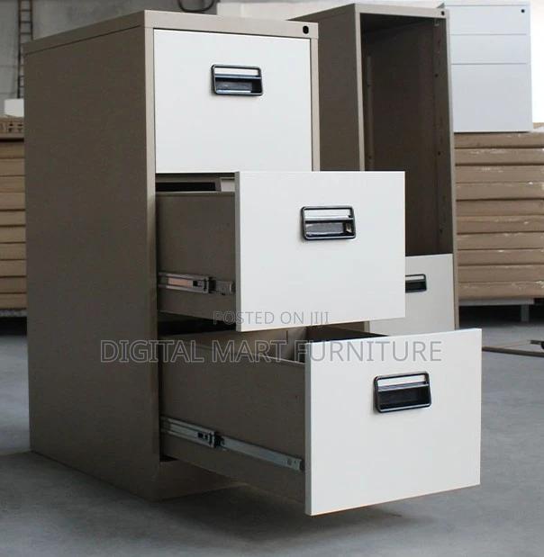 Office Cabinet: Three Drawer Varry Office Cabinet