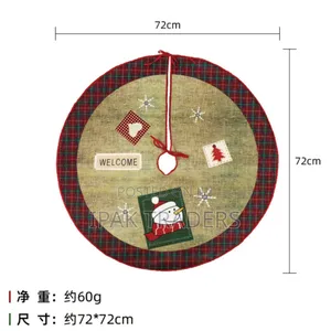 Christmas Tree Skirt  Size 62x62cm