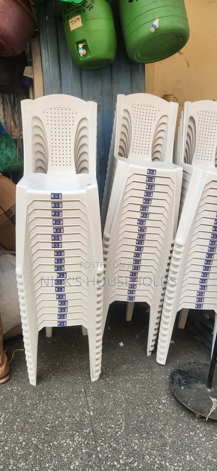 Quality Armless Plastic Chairs Shoshona Branded Chairs