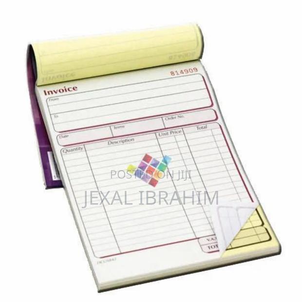 Receipt Book Making - thumbnail 4