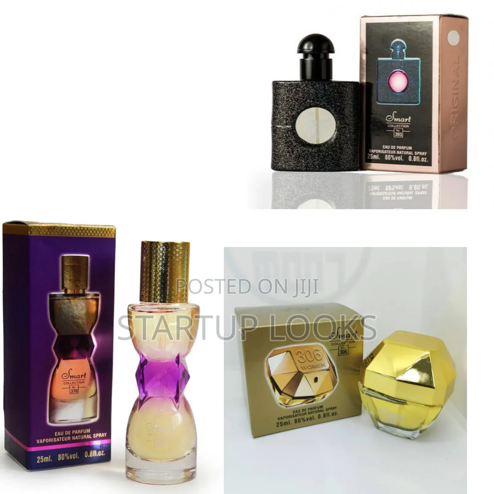3pcs Lady Million, Manifesto, Black Opium Perfume