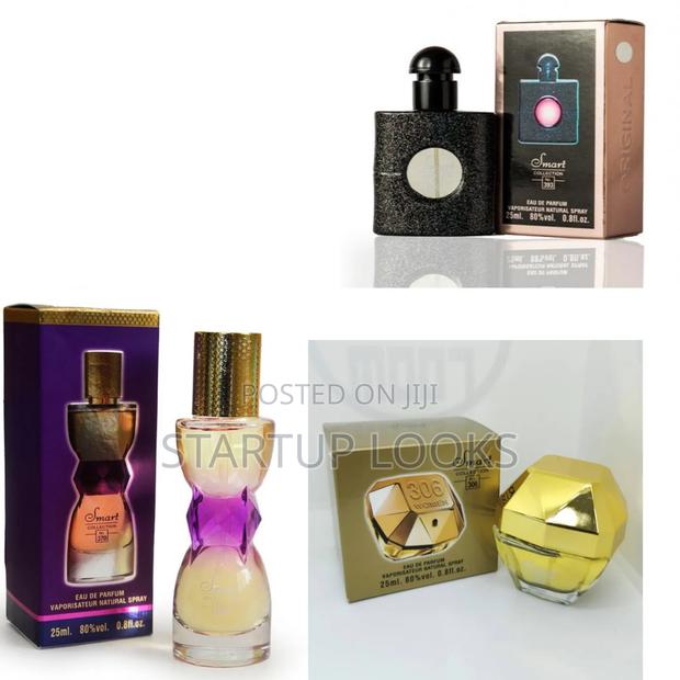 3pcs Lady Million, Manifesto, Black Opium Perfume - main view