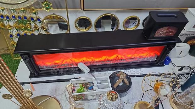 Modern Led Fireplace - Warm and Decorative Glow - main view