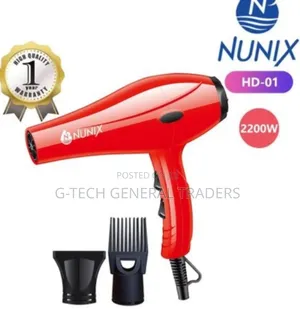 Nunix Proffesional Home And Salon Hair Dryer Blow Dry Machine