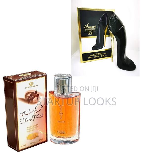 Choco Musk Perfume, + Free Smart Collection Good Girl Perfume