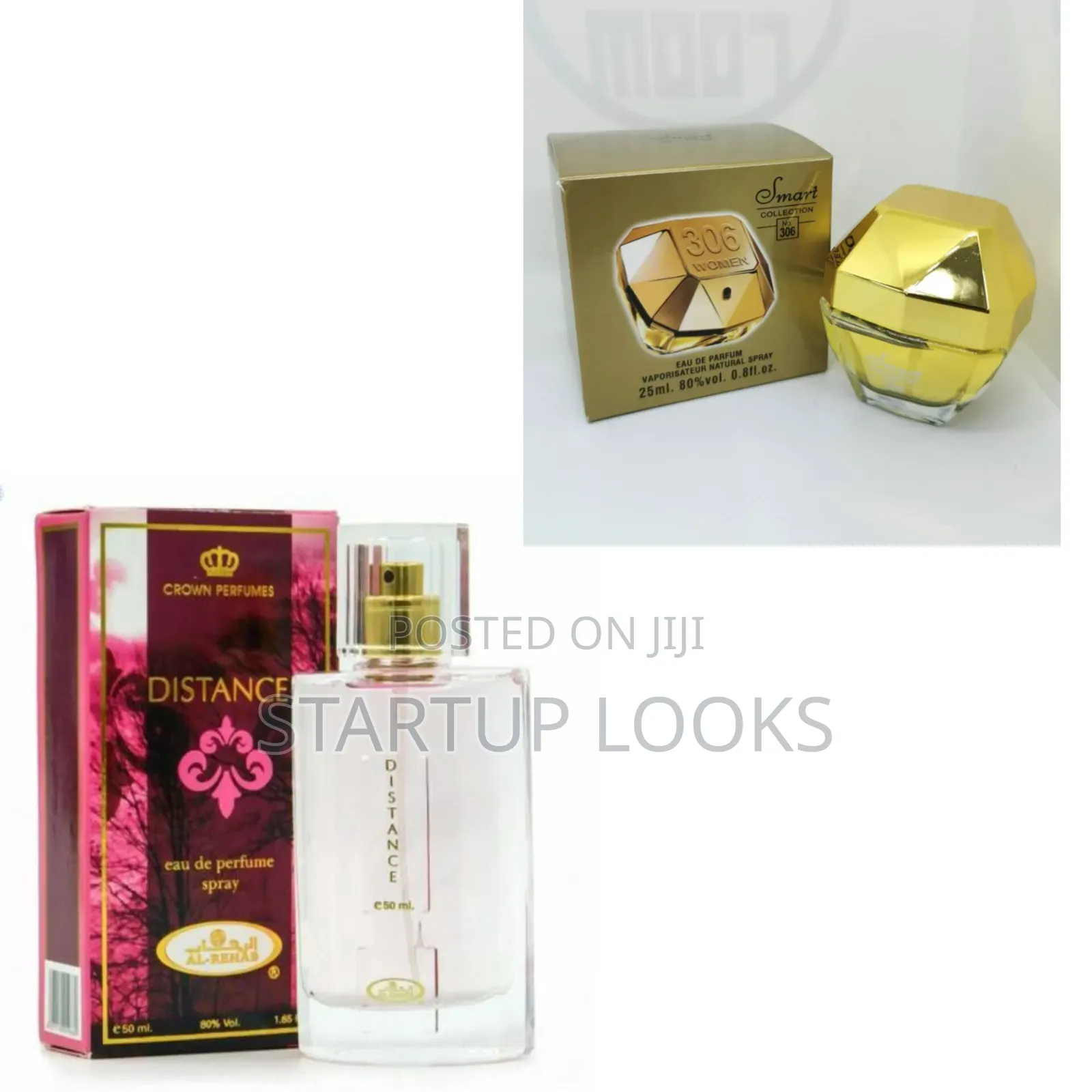 Distance Perfume + Free Smart Collection Lady Million Perfume