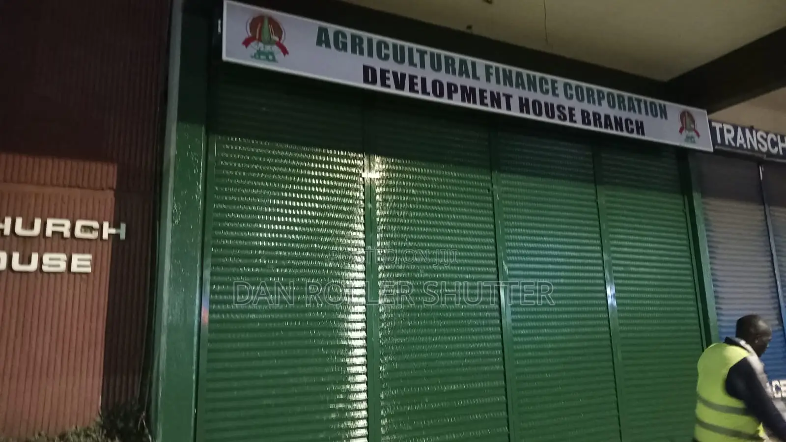 Heavy Duty Steel Roller Shutter Door