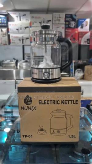 Nunix Electric Thick Glass, Transparent High-end Coffee Kettle - thumbnail 2