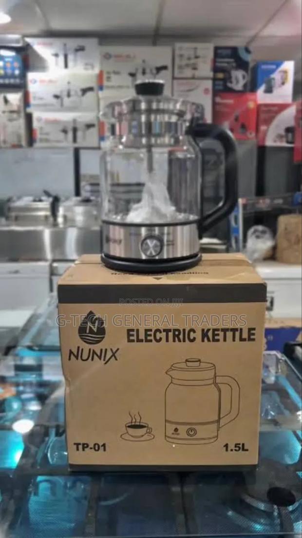 Nunix Electric Thick Glass, Transparent High-end Coffee Kettle - main view