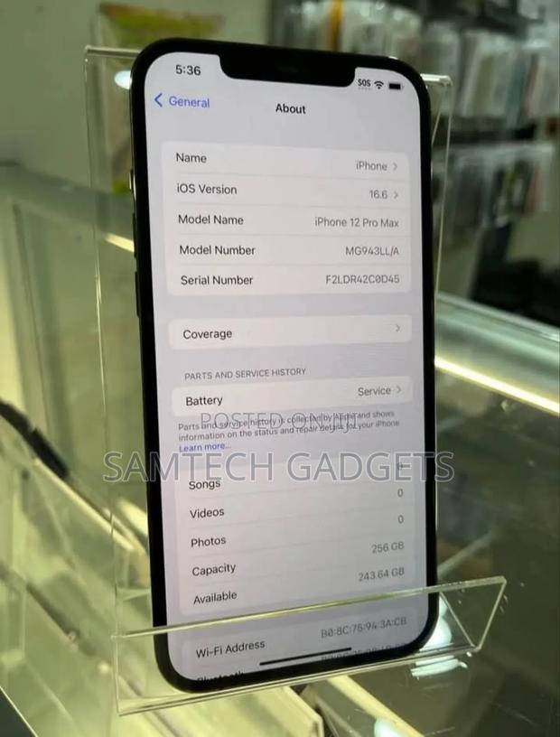 Apple iPhone 12 Pro Max 256 GB Gold - thumbnail 8