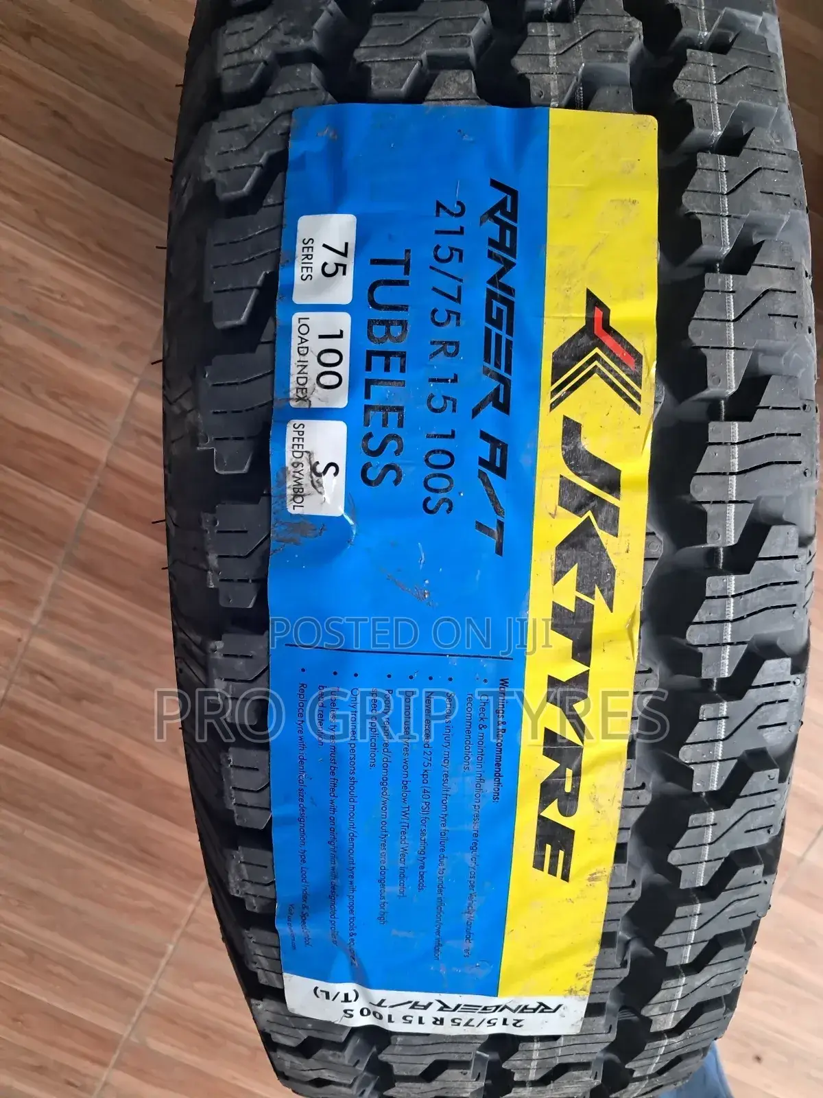 Jk Tyre 215/75/15c