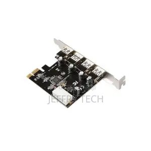Pci-E Expansion Riser Card to 4 Port Usb 3.0 Hub