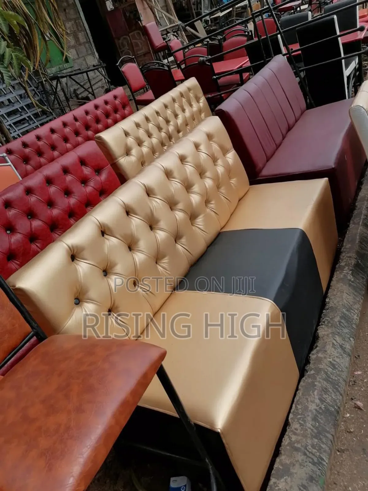 Quality Restaurant Sofa Set | Elegant Seating for Cafes Hotels
