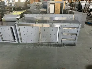 Stainless Working Top Cabinet; 