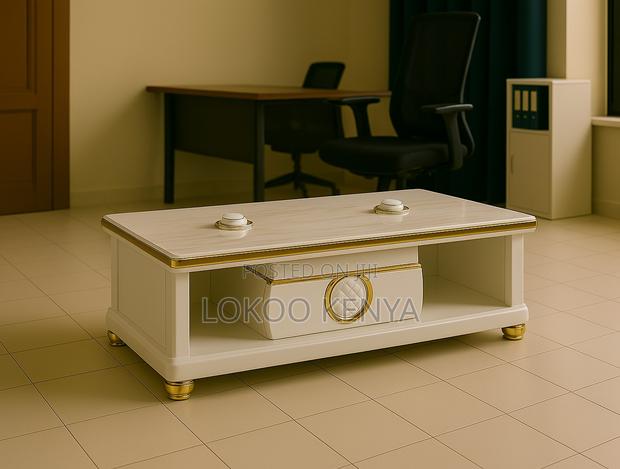 Dining Table : 1200mm White Maple Dining Table - thumbnail 5