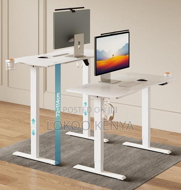 Office Desk : Motorized Adjustable Standing Desk - thumbnail 2