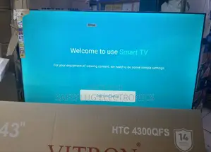 Vitron Qled Model: 43" Inch Android Powered Smart Tv - (4300qfs)