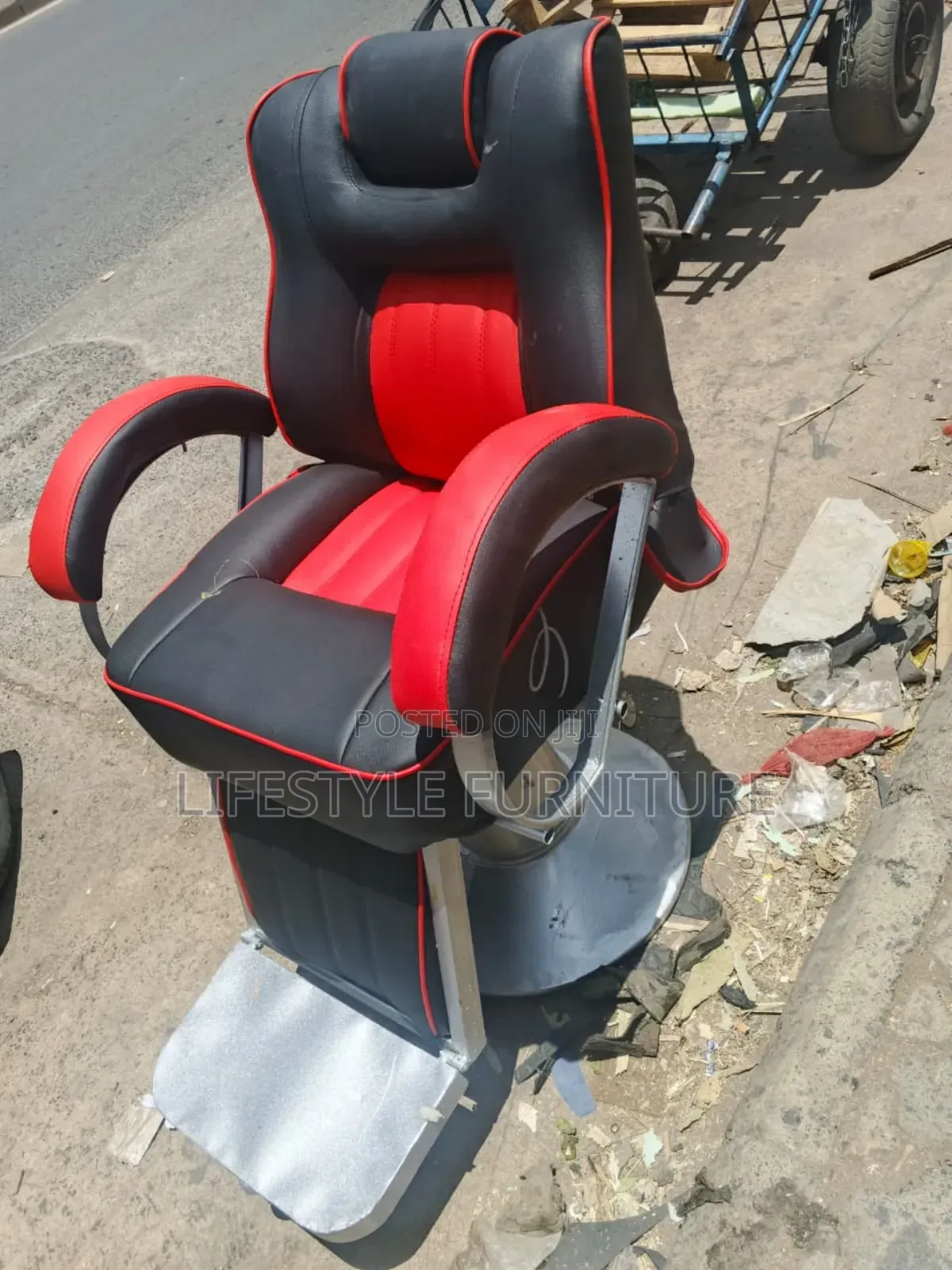 Barber Seats Adjustable Backwards