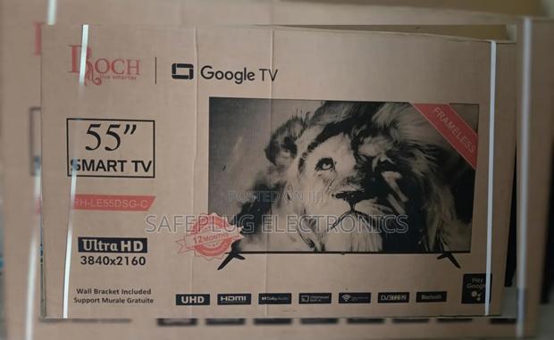 Roch 55 Inch Smart Google Led Tv - Uhd (Chrome Cast) - main view