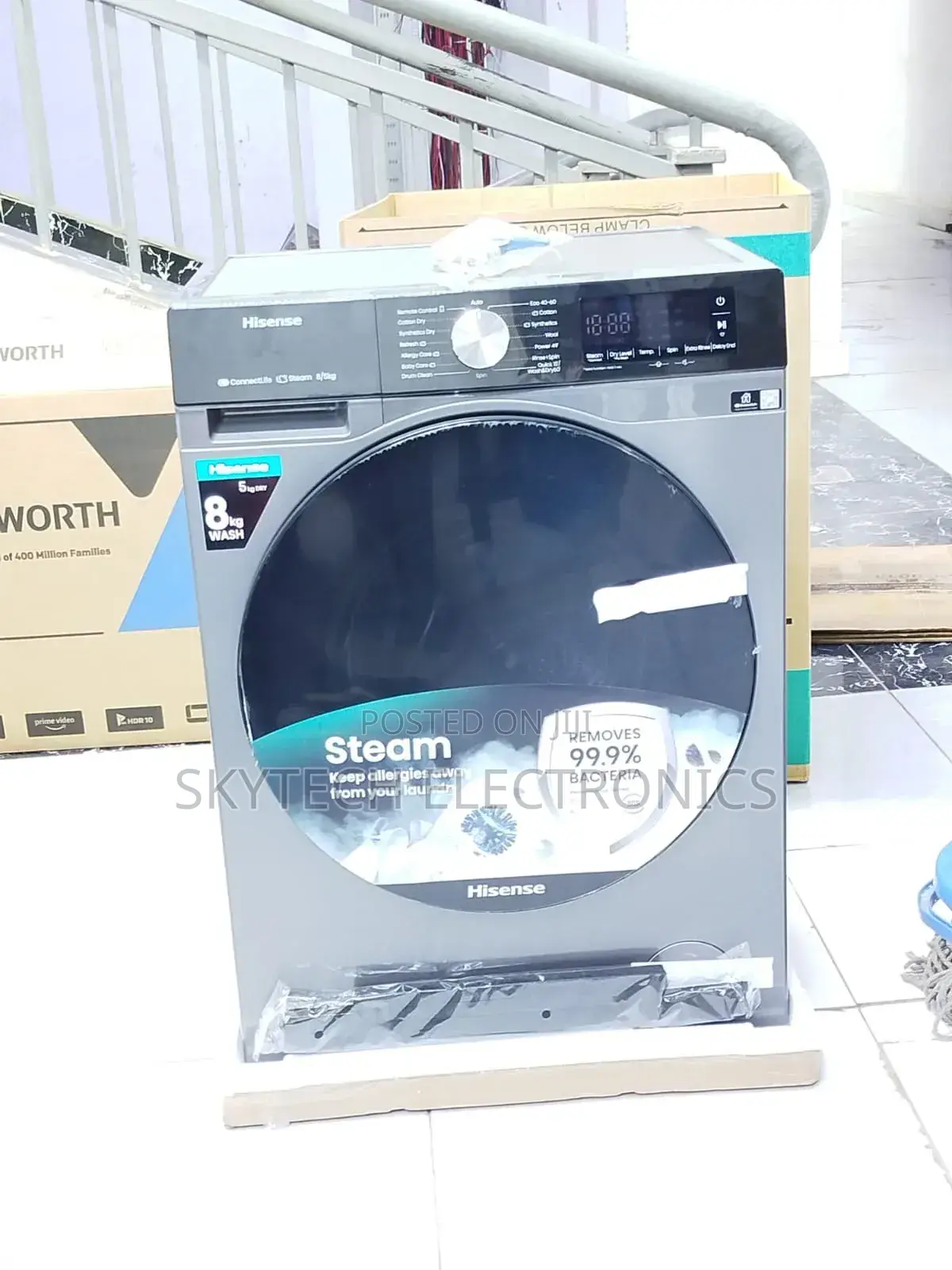 Hisense 8/5kgs Wash and Dryer