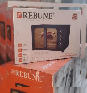 100 Litres Rebune - Commercial Dual Door Electric Oven (2800w)