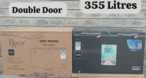 350 Litres- Roch Deep Chest Freezer + Cool Pack Sliding Glass