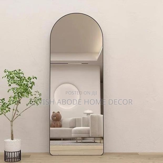 Offer !! Unbreakable Arch Full Length Floor Mirror 160 Cm Length Wall