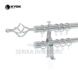 Double Curtain Rods Curtain Rods Environmental Friendly Approved