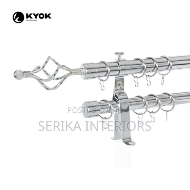 Double Curtain Rods Curtain Rods Environmental Friendly Approved