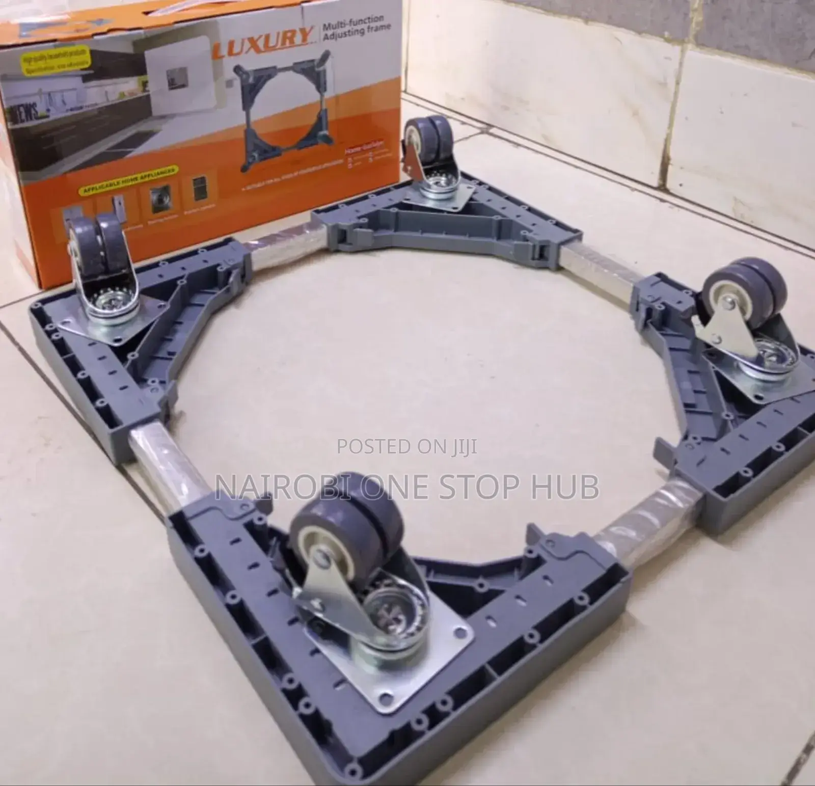 Universal Adjustable Trolley With Wheels for Fridge /Washing Machine