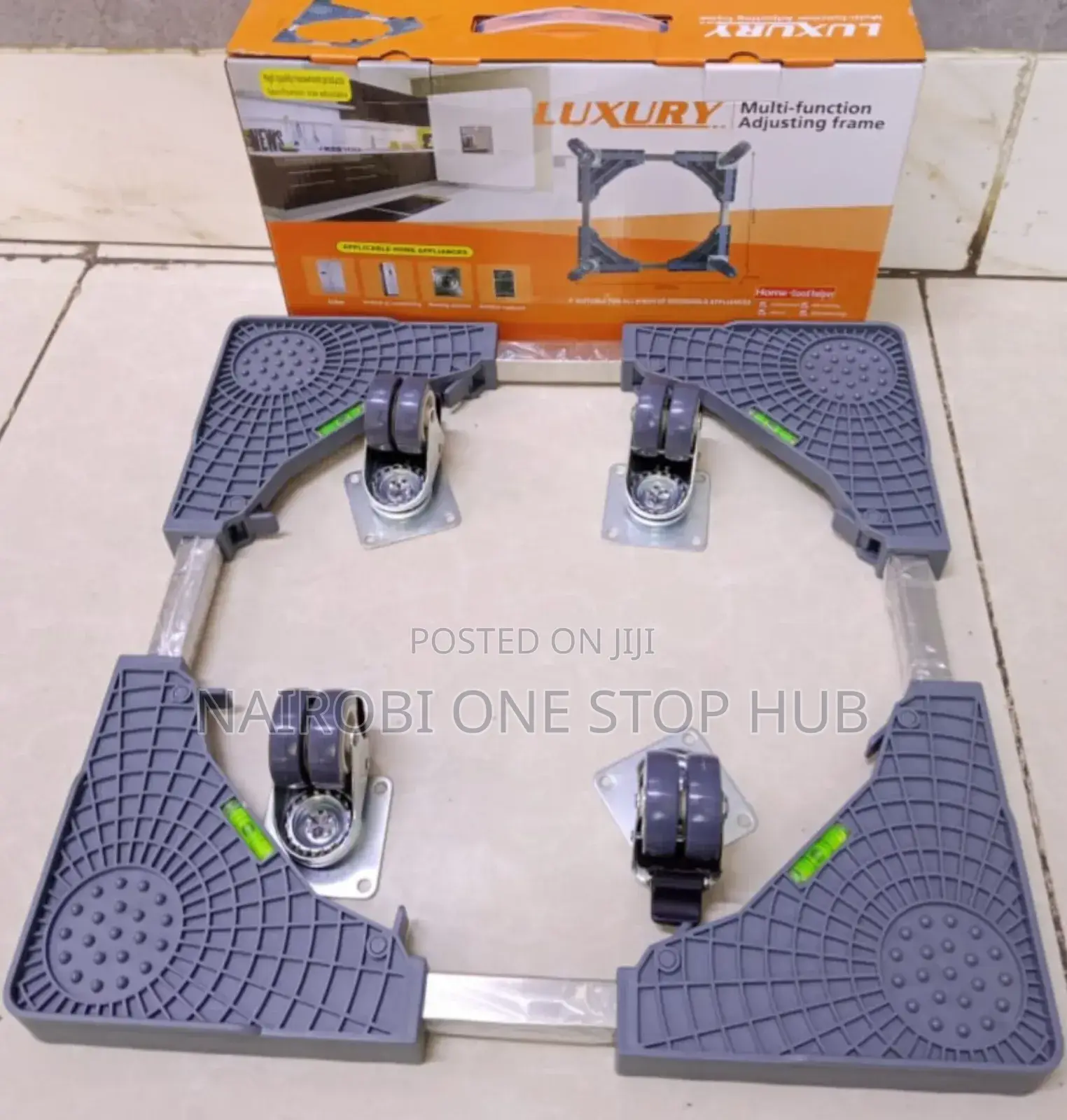 Multipurpose Adjustable Stand With Lockable Wheels