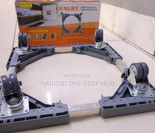 Multipurpose Adjustable Stand With Anti Vibration Wheels