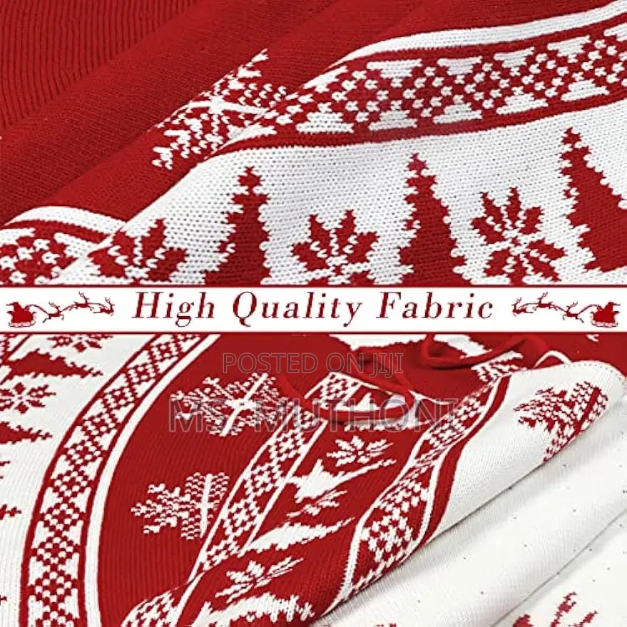 Decorative Christmas Knitted Tree Skirt Knitted Christmas Tree Apro