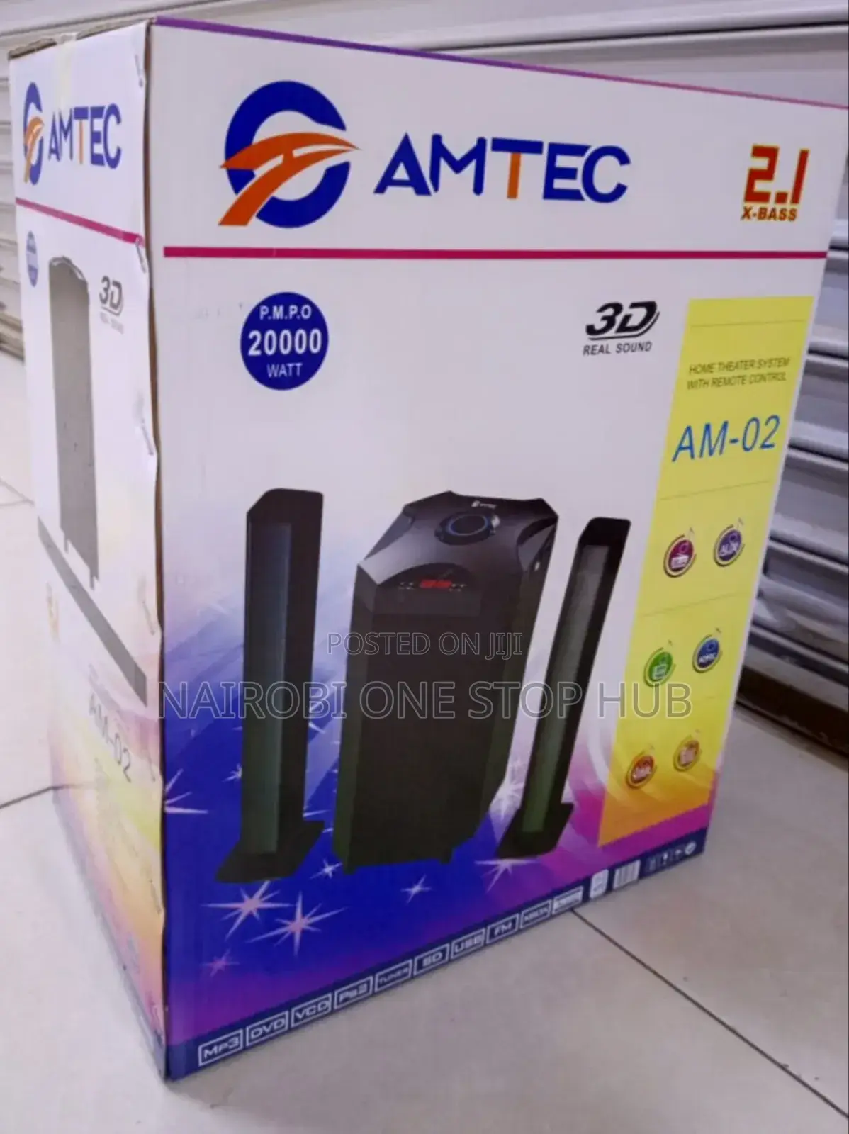 Amtec Am-02 Channel Home Theater System