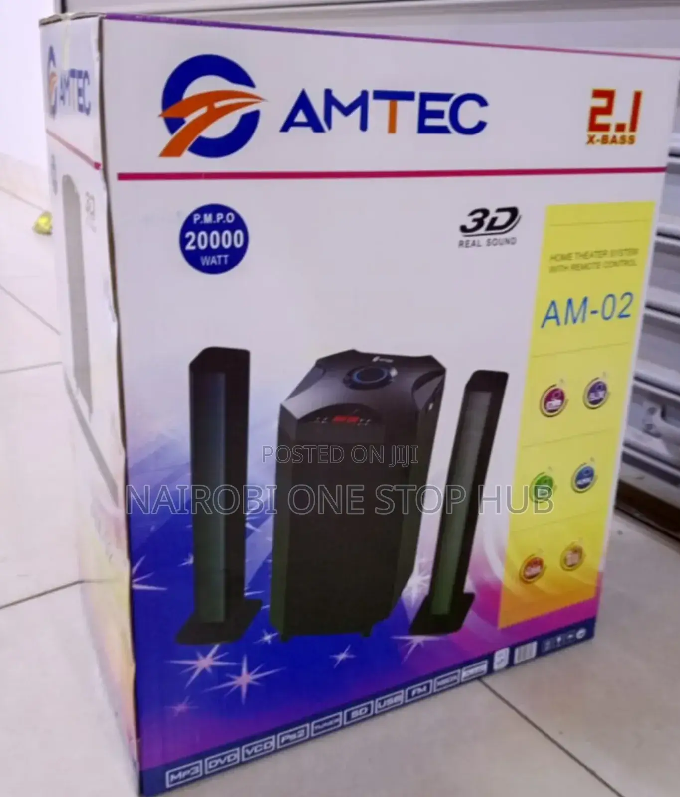 Amtec Am 02 3d Sound Home Entertainment
