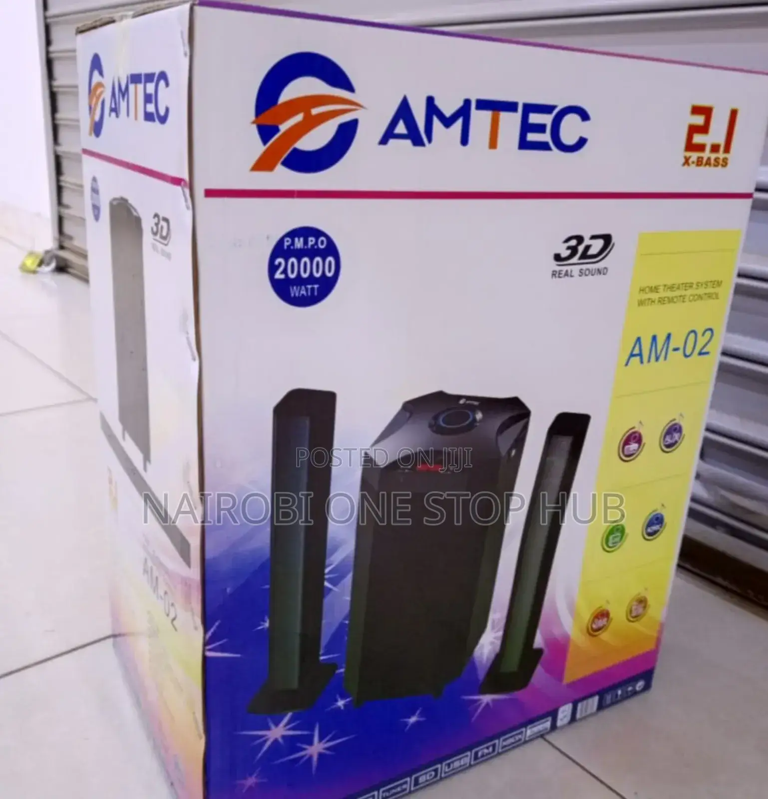 Amtec Am 02 Multimedia Speaker System