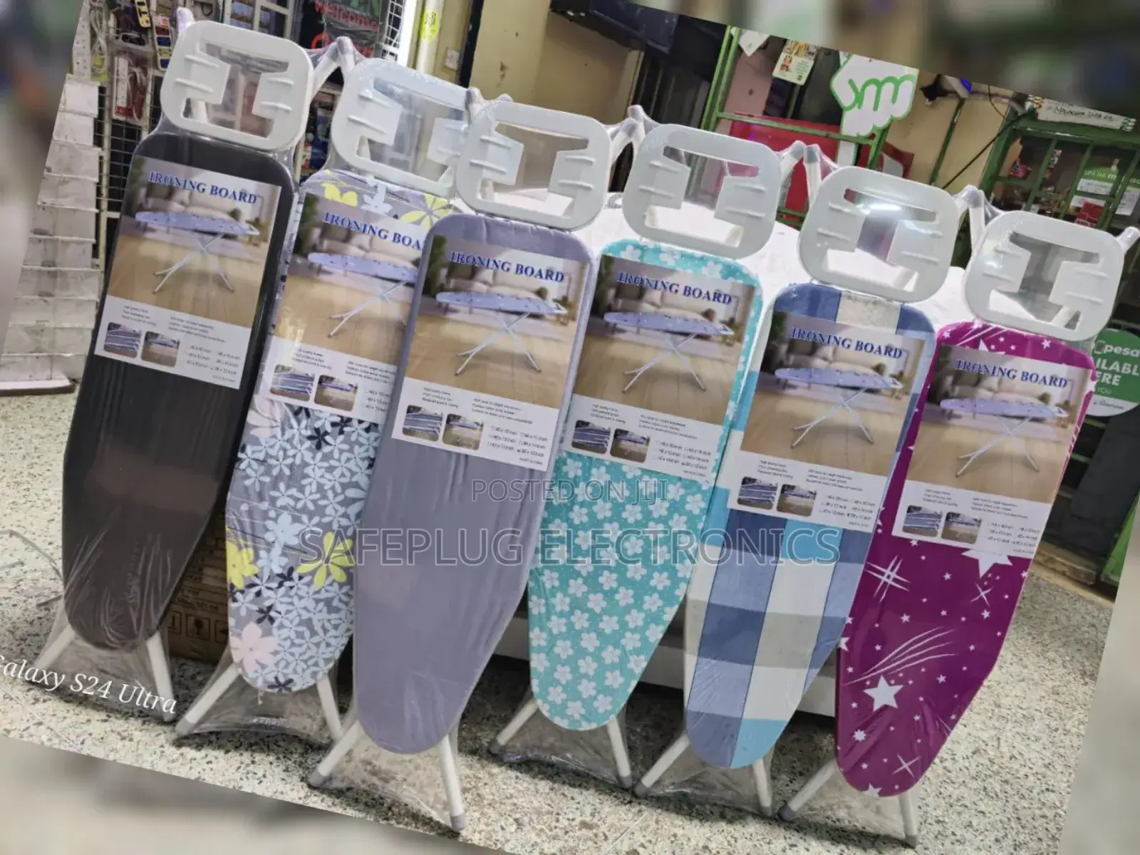 Iron Board/Foldable Executive Ironing Board - Saves 70% Space!"