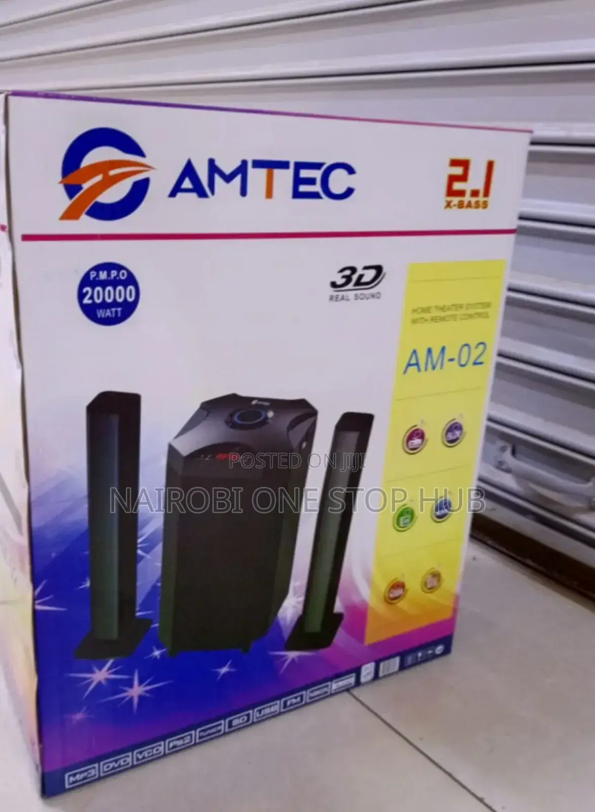 Amtec 2.1 Sound System Am-02