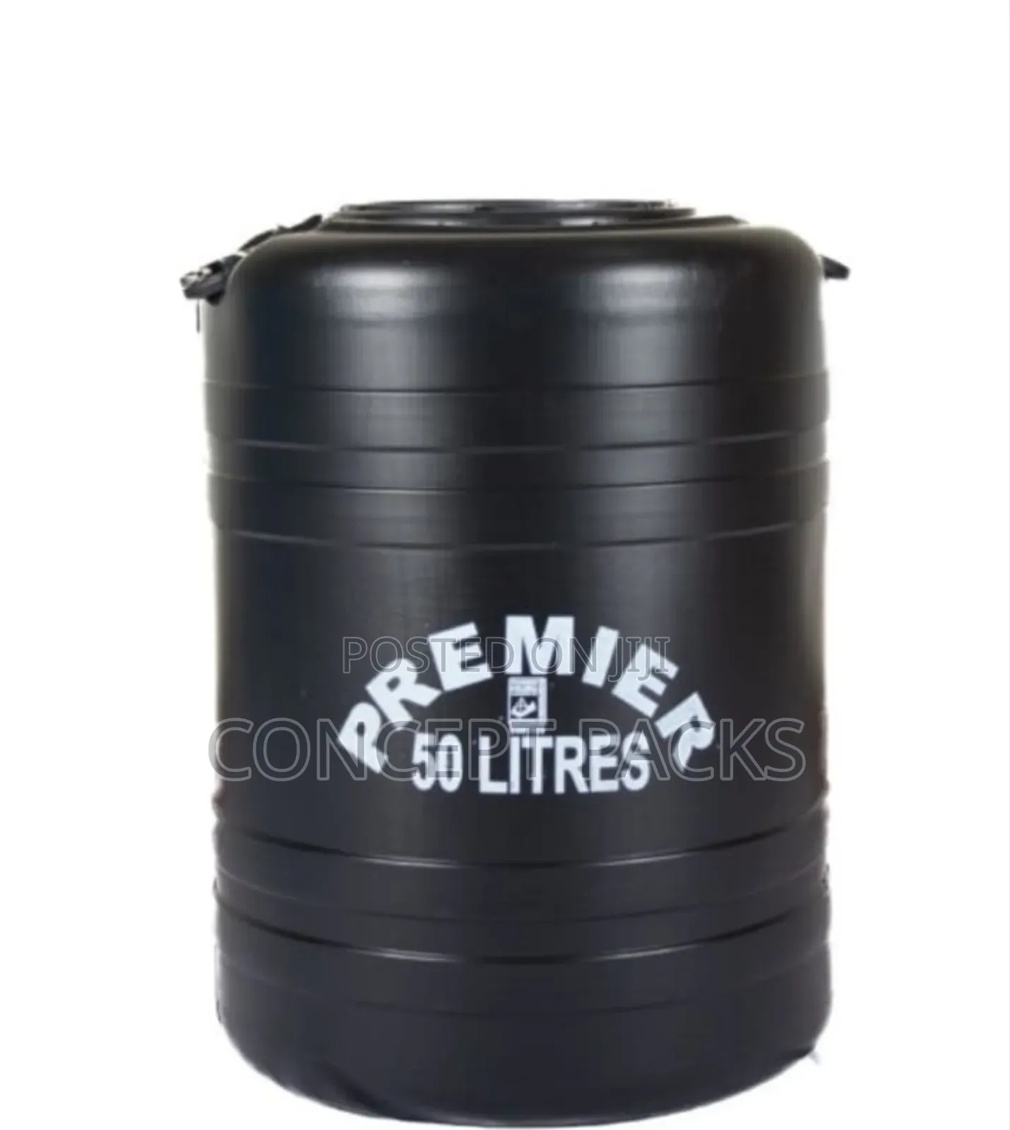 50 Litres Black Premier Water Tank