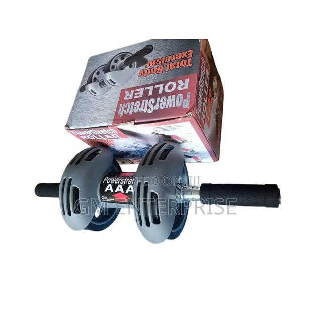 Double Wheel Powerstretch Roller With Mat