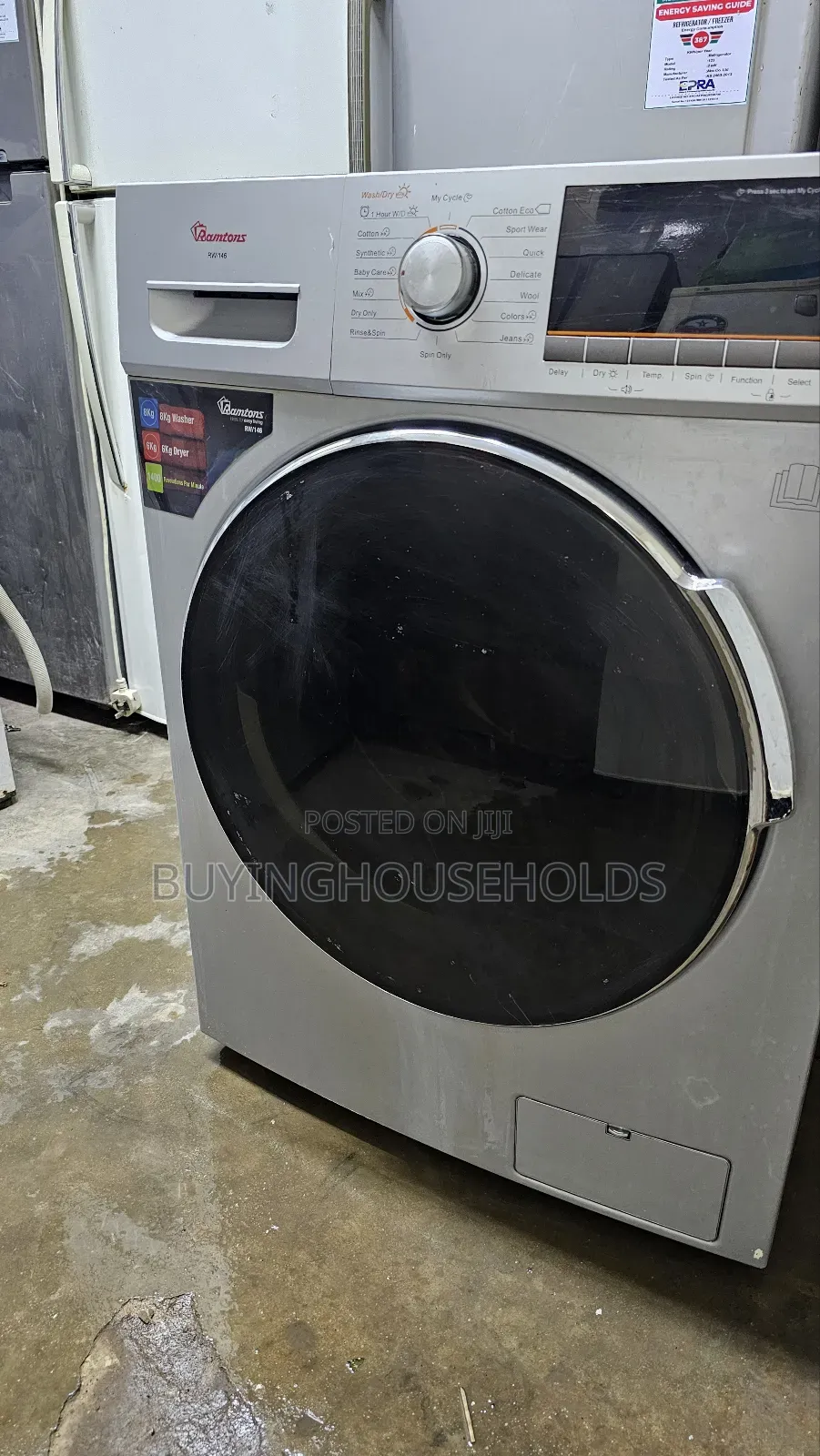 Ramtons 8/6 Wash Dry