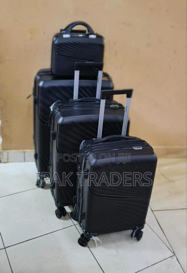 *4 in 1 Luxurious Unbreakable Suitcase*Zipper Closure Frame - thumbnail 3