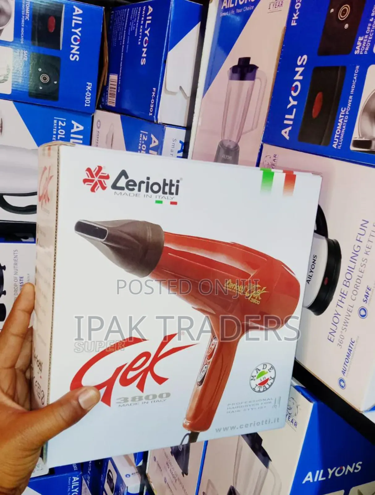 Ceriotti Commercial Grade Super Gek 3800 Blow Dryer